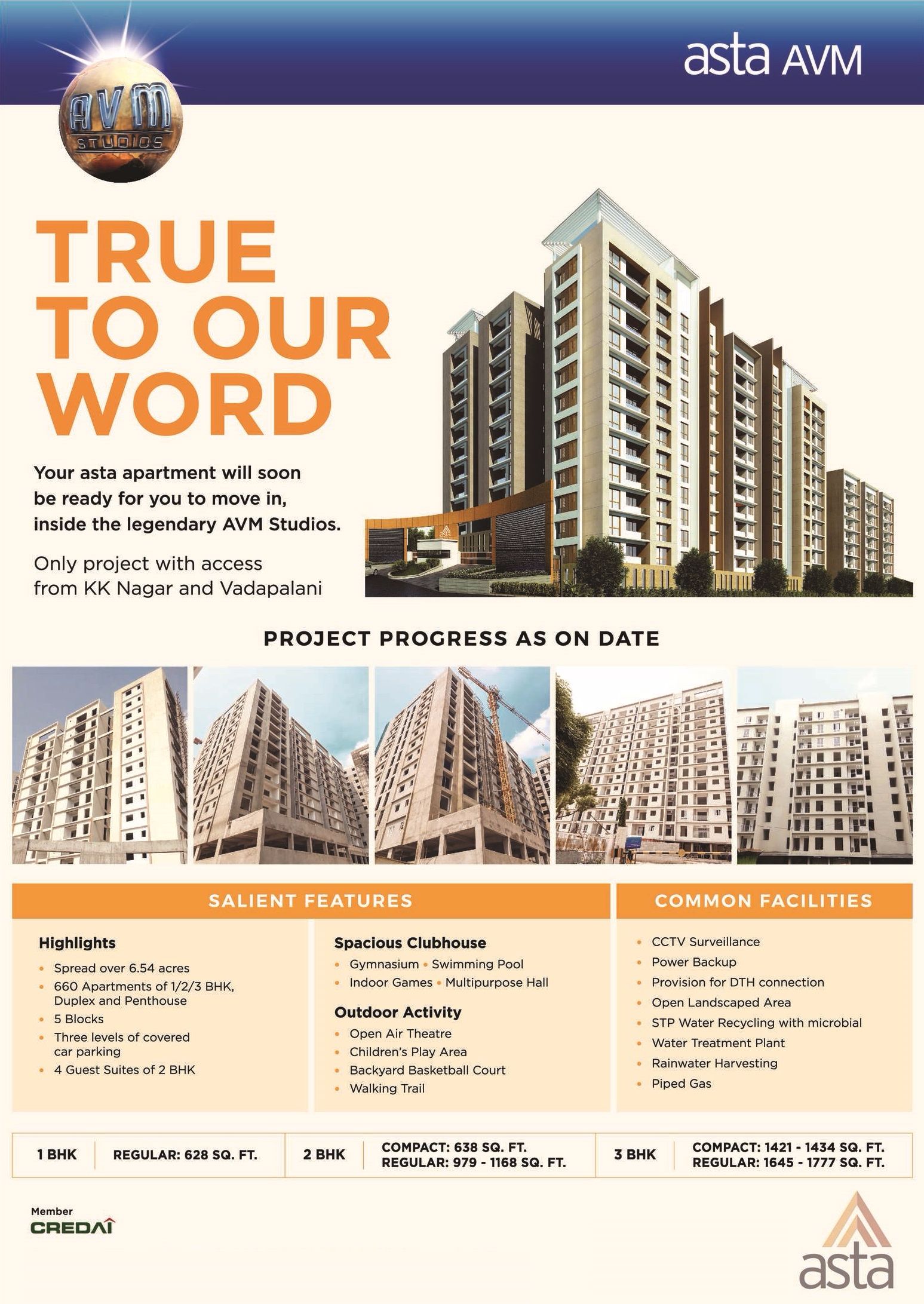 Asta Avm apartments will soon be ready to move, inside the legendary AVM Studios in Chennai Update